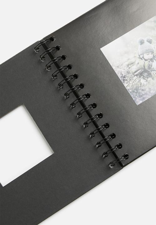 Pop Candy - Diy baby book-black
