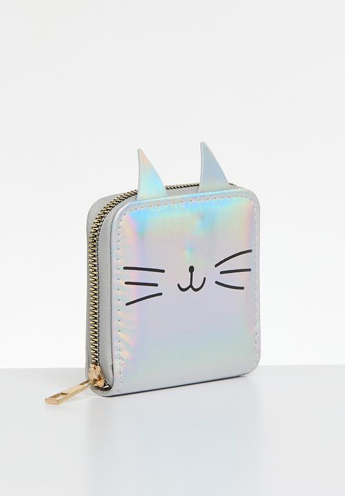 Pop Candy - Mettalic purse - silver