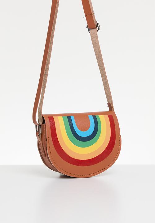 Pop Candy - Rainbow print shoulder bag - multi