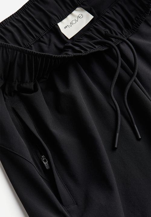 H&M - Drymove™ running trousers - black