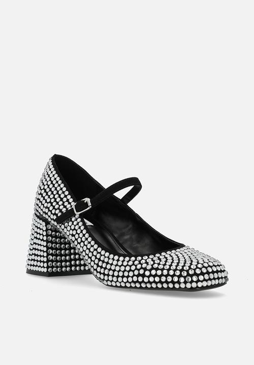 Steve Madden - Pep talk-R block heel - silver