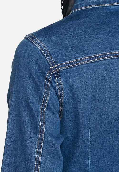Glamorous - Denim Button Thru Dress
