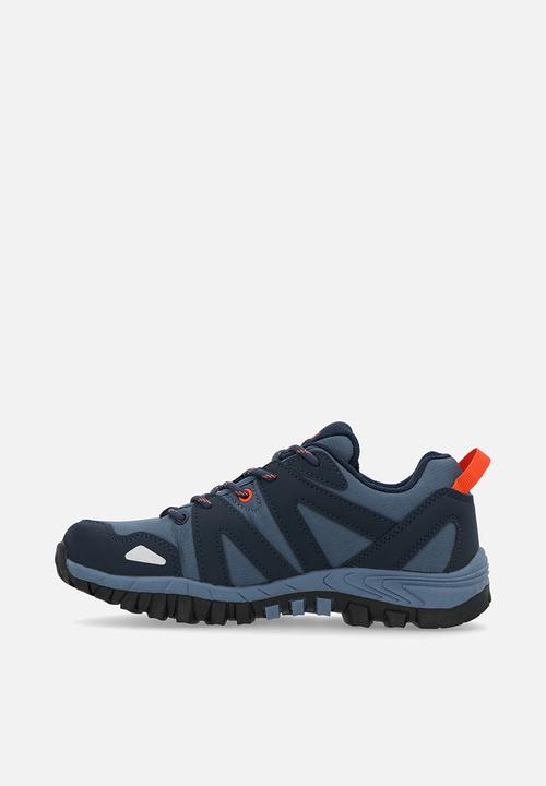 Hi-Tec - Aries Jnr-Moonlit Ocean/Dark Denim/Red Orange