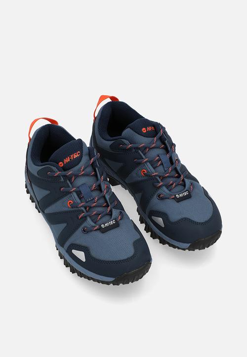 Hi-Tec - Aries Jnr-Moonlit Ocean/Dark Denim/Red Orange