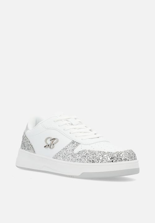 SISSY BOY - Glitter sneaker - white