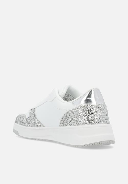 SISSY BOY - Glitter sneaker - white