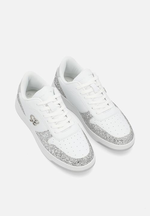 SISSY BOY - Glitter sneaker - white