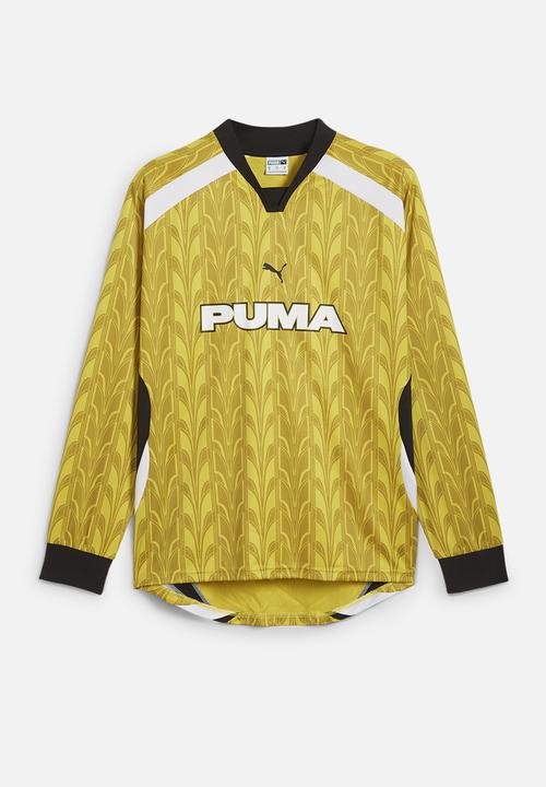PUMA - FOOTBALL JERSEY Longsleeve - Fresh Pear-AOP