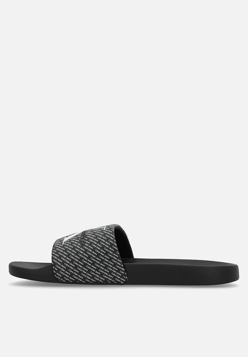 Calvin Klein - Slide AOP - Black