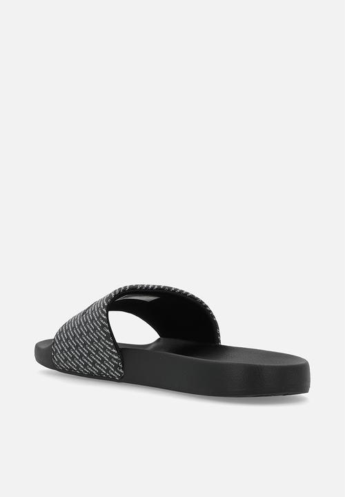 Calvin Klein - Slide AOP - Black