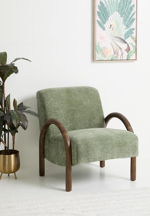 Sixth Floor - Archie occasional chair - sage