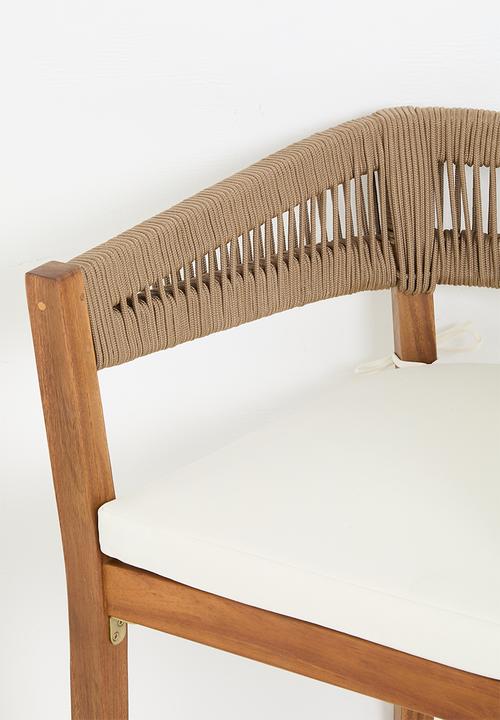 Sixth Floor - Sodar outdoor dining chair - Natural