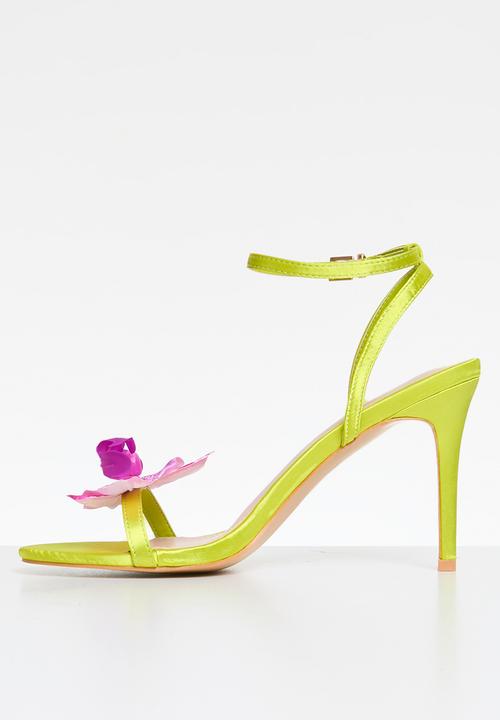 Public Desire - Mica stiletto - yellow & pink