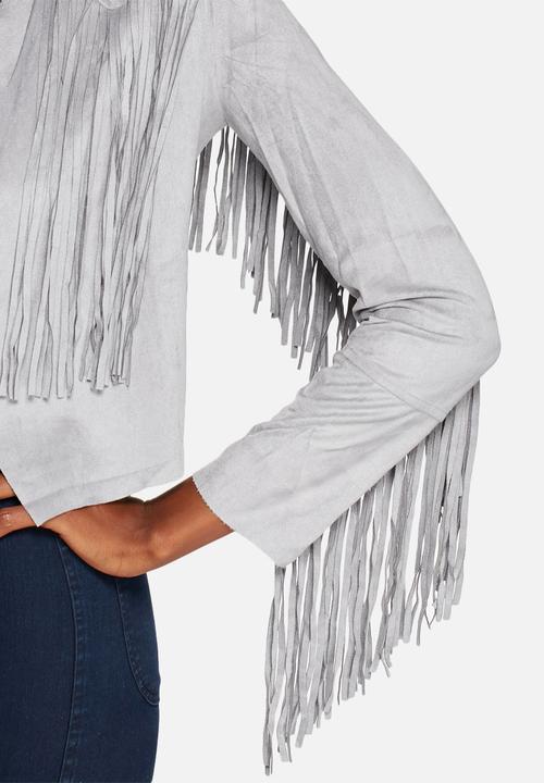 Glamorous - Fringe Crop Jacket