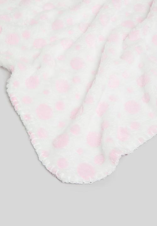 Pop Candy - Blanket & soft toy set-pink & white