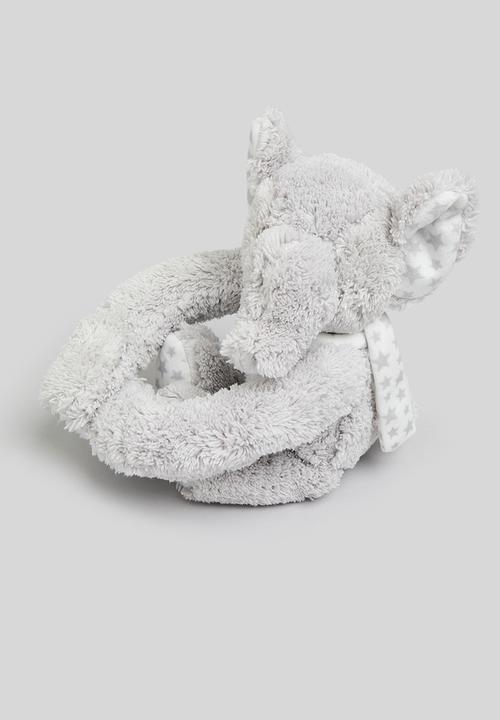 Pop Candy - Blanket & soft toy set-grey & white