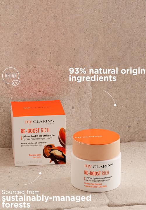 Clarins - My Clarins RE-BOOST Rich Hydra-Nourishing Cream