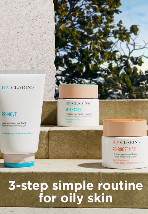 Clarins - My Clarins RE-BOOST Matte Hydra-Mattifying Cream