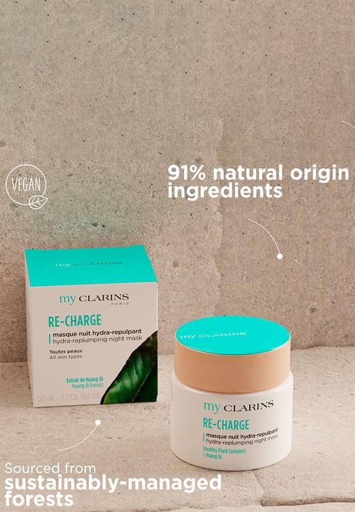 Clarins - My Clarins RE-CHARGE Hydra-Replumping Night Mask