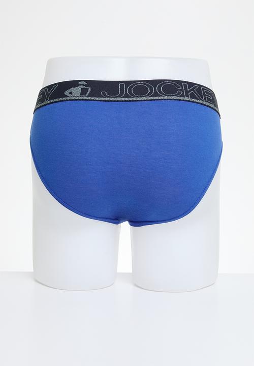 Jockey - 3 Pack fancy jockey brief - multi 