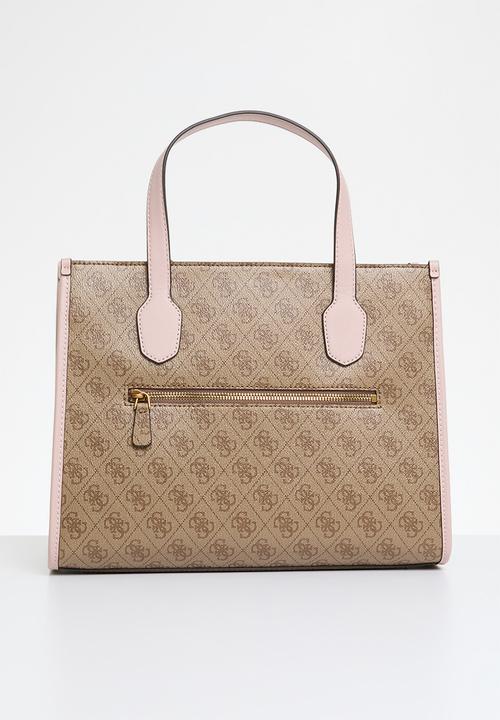 GUESS - Silvana small tote bag- pink