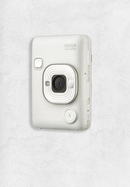 Fujifilm - Instax Cam mini LiPlay- White