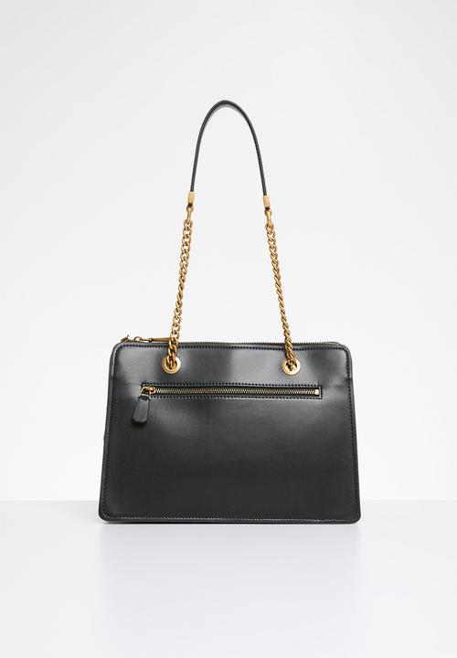 GUESS - Iseline girlfriend shoulder satchel bag - black