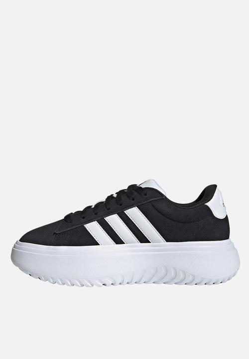 adidas Originals - Grand Court platform suede