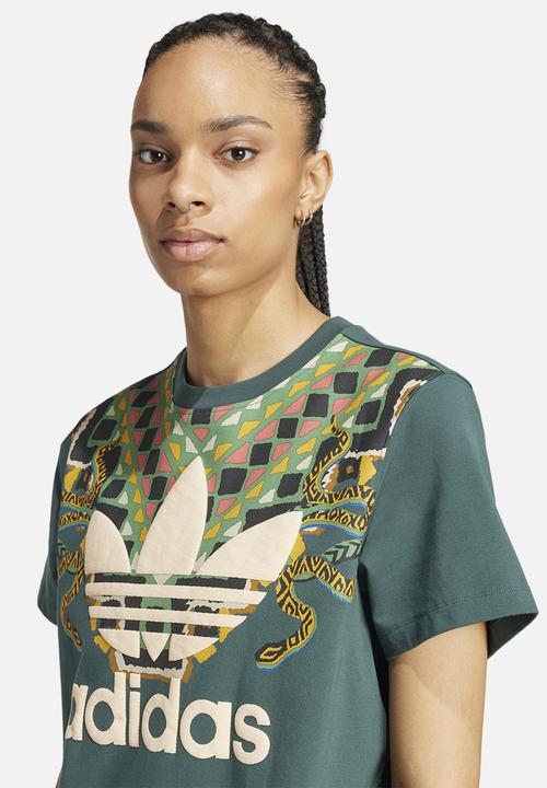 adidas Originals - Farm dress - mineral green