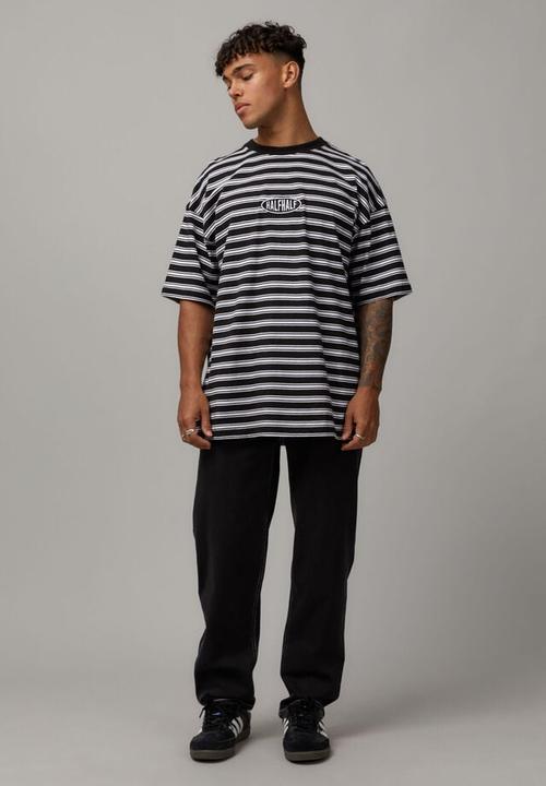 Factorie - Half slim straight jean - black