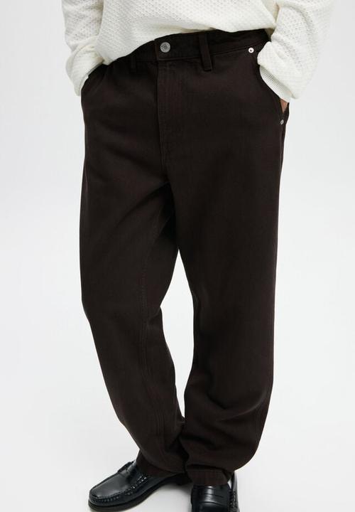 Cotton On - Baggy jean - carpenter dark chocolate
