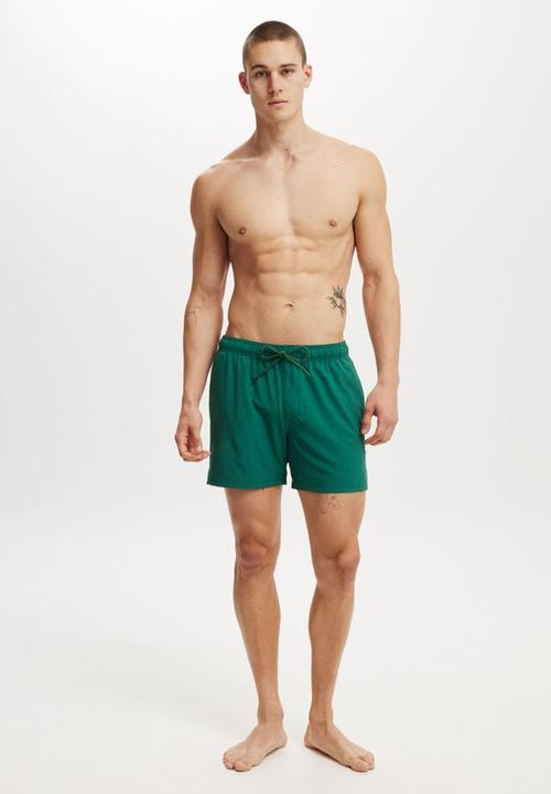 Cotton On - Stretch swim short - evergreen