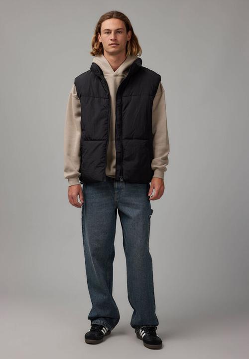 Factorie - Puffer vest - black