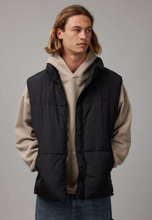 Factorie - Puffer vest - black