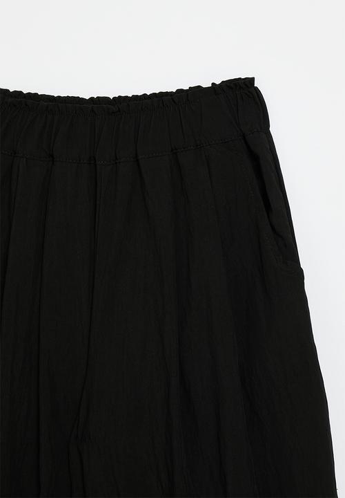 Pop Candy - Cropped lounge pants - black