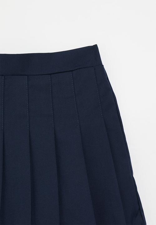 Pop Candy - Pleated skirt - navy blue