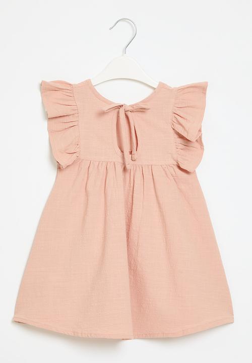 Pop Candy - Frilled sleeve dress - pink