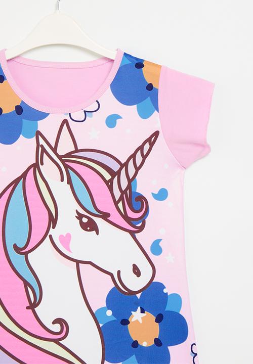 Pop Candy - Printed night dress - lilac