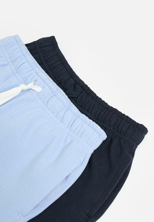 Pop Candy - 2 Pack shorts - navy blue & blue