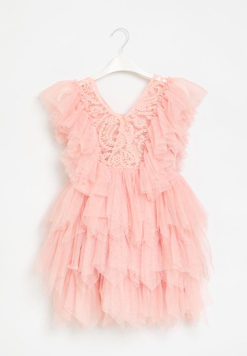 Pop Candy - Mesh occasion dress - pink