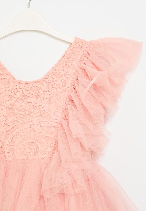 Pop Candy - Mesh occasion dress - pink