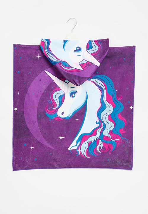 Pop Candy - Hooded beach towel - purple