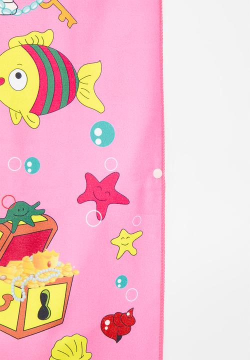 Pop Candy - Hooded beach towel - pink