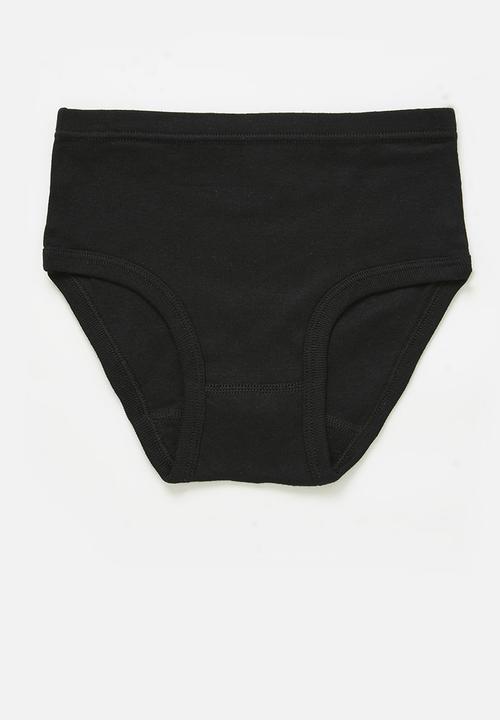 Pop Candy - 3 Pack underwear set - black