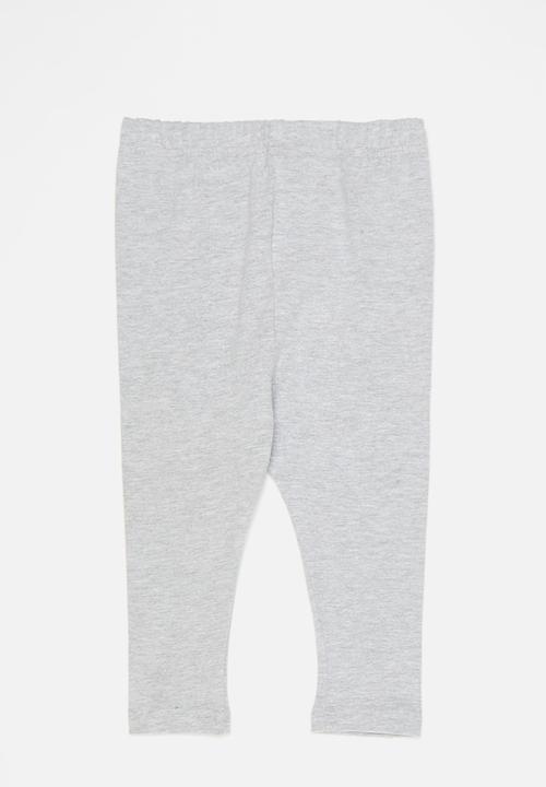 Pop Candy - 2 Pack legging - black & grey