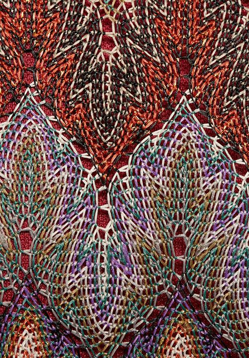 Glamorous - Multi-Feathered Knit Dress