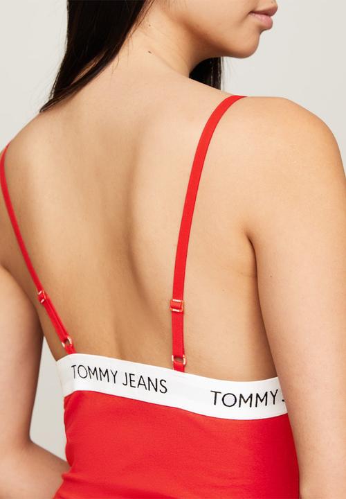 Tommy Hilfiger - Lace nightdress - red/white