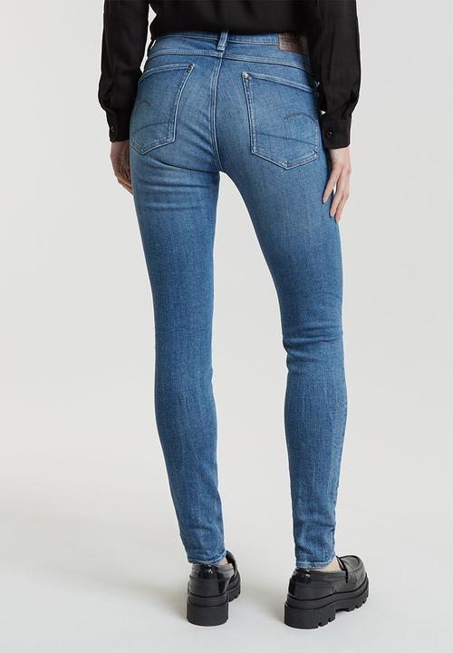 G-STAR - Lhana Skinny Wmn - Faded Blue Agate