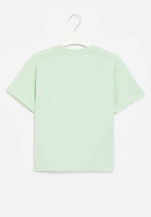 Converse - Cnvb lifestyle loose fit short sleeve gf - sticky aloe