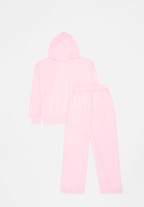 Pop Candy - Printed sweatsuit - light pink